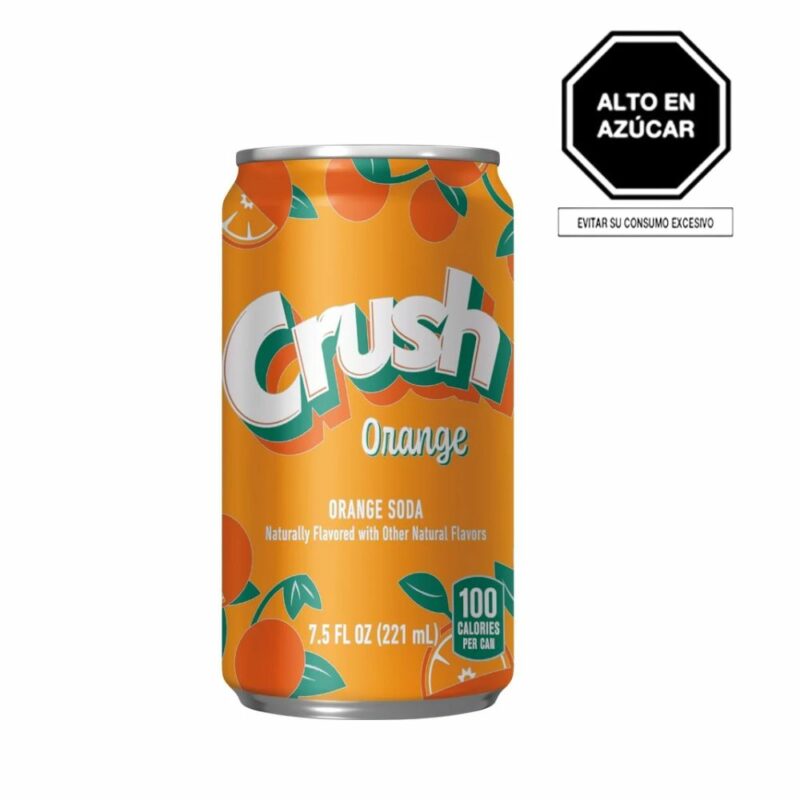 CRUSH ORANGE LATA 355 ML