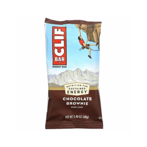 BARRA CEREAL CLIF CHOCOLATE BROWNIE 68 GR 6 UND