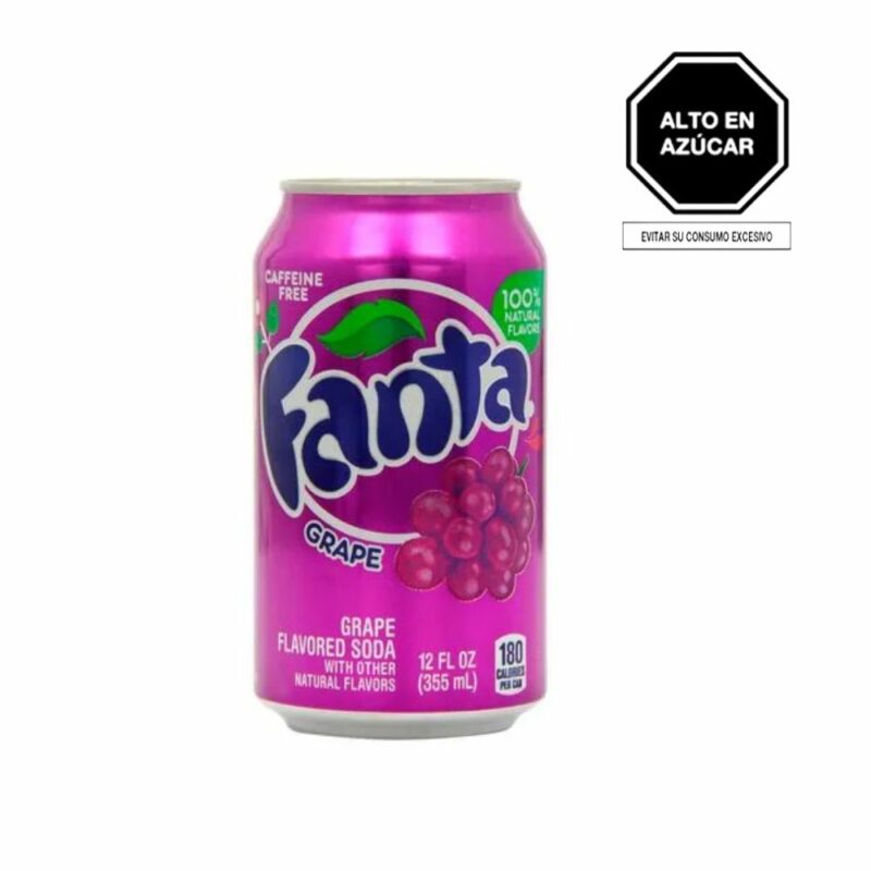 FANTA GRAPE LATA 355 ML