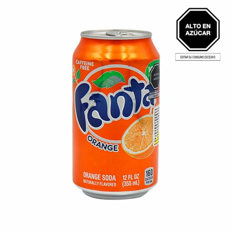 FANTA ORANGE LATA 355 ML
