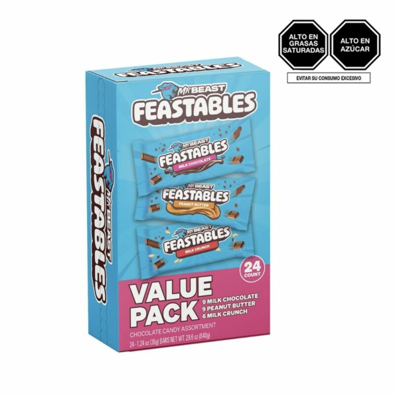 MR BEAST FEASTABLE VARIATY PACK 35 GR