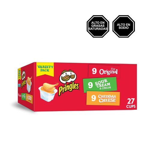 PRINGLES SNACK STRACK VARITY PACK 0.71 OZ ( ORIGINAL/ CEBOLLA/ CHEDDAR )