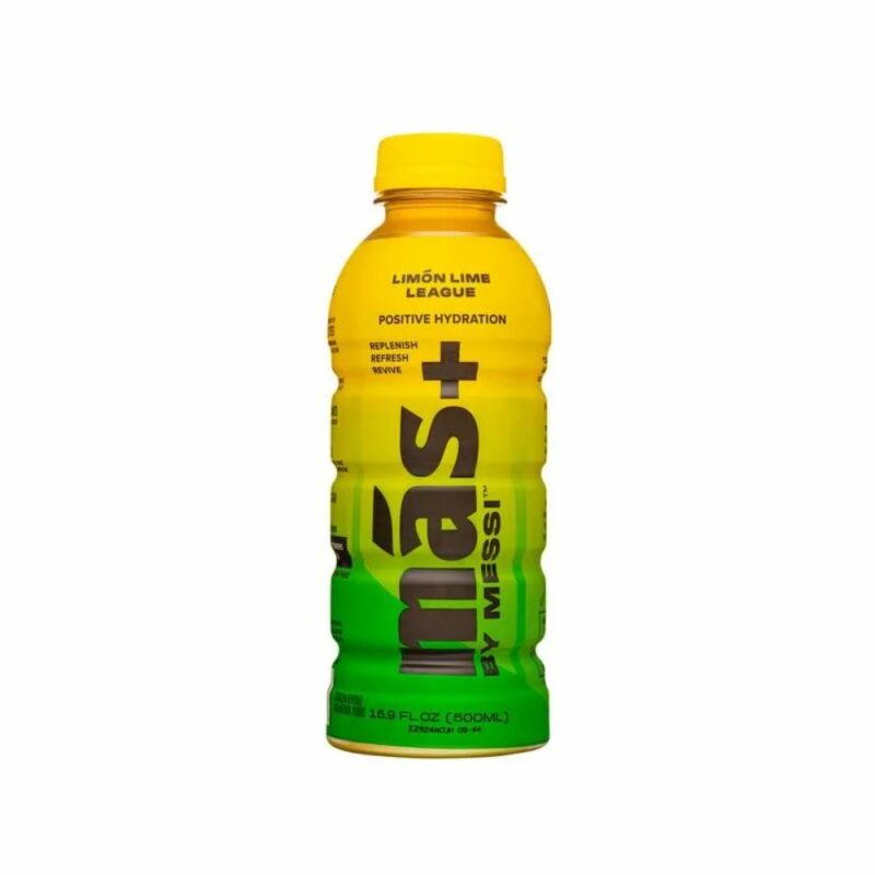 MAS + DE MESSI LIMON LIME LEAGUE 16.9 oz