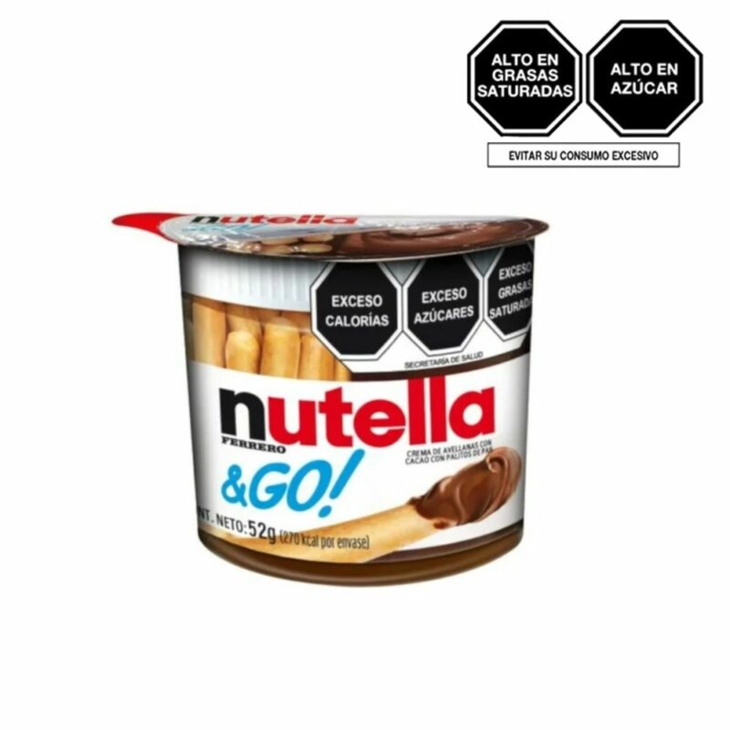 CREMA DE AVELLANAS CON LECHE, COCOA Y PALITOS DE PAN 52 GR