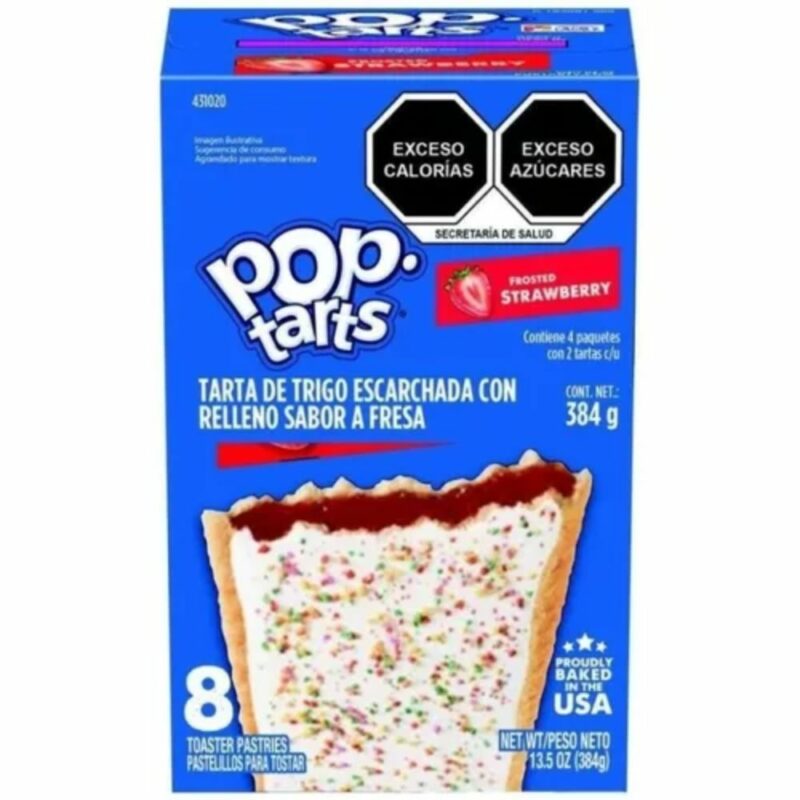POPTART KELLOGS FRESA 384 GR