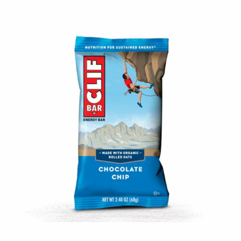 BARRA CEREAL CLIF CHOCOLATE CHIP 68 GR 6 UND