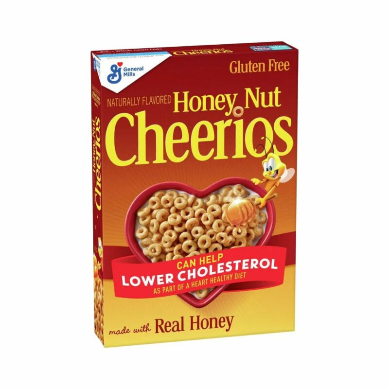 CHEERIOS HONEY NUTS CEREAL X 306 GR